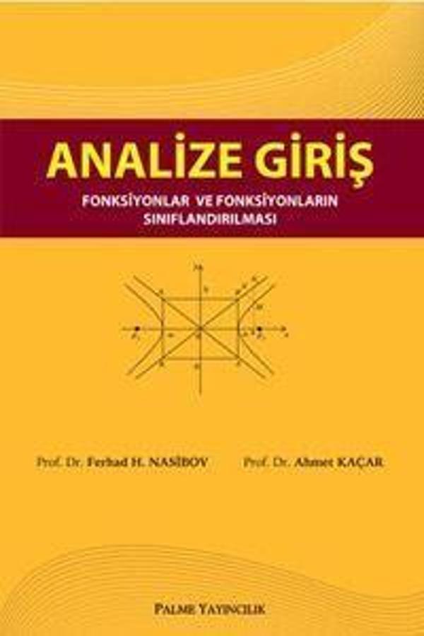 Palme Yayınevi Analize Giriş Fonksiyonlar Ve Fonksiyonların Sınıflandırılması Kitabı - Palme Yayınları - Image 1