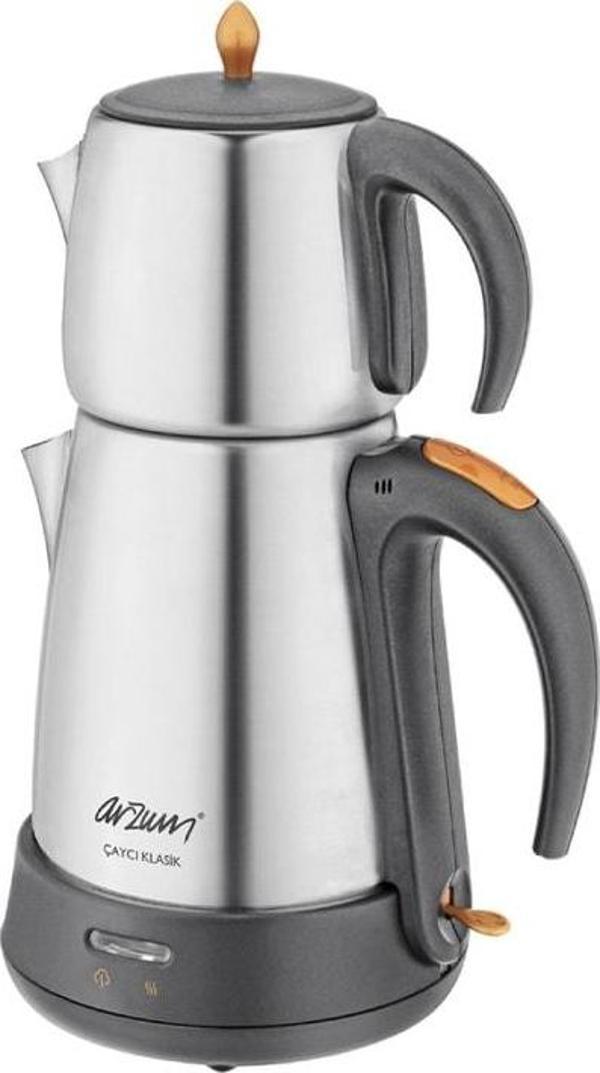 Arzum Ar3004-ınd Çaycı Klasik Çay Makinesi - Inox - Image 1