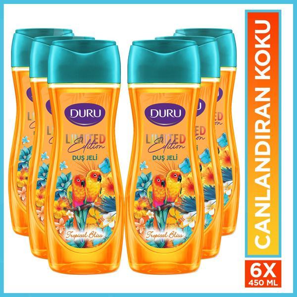 Duru Limited Edition Tropical Bliss Duş Jeli 6x450 Ml - Image 1