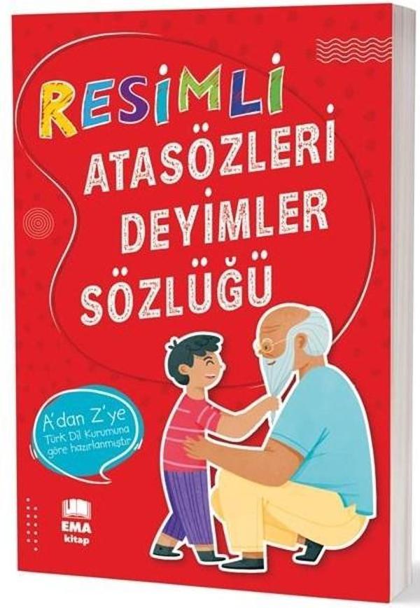 EMA KİTAP - SÖZLÜK ATASÖZLERİ-DEYİMLER RESİMLİ - Ema Kitap - Image 1