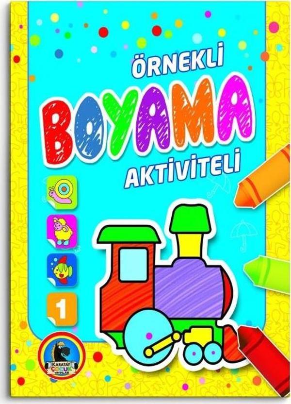 4E Karatay Boyama Aktiviteli Örnekli 8 Li Seri 153-08-4008 - Image 1