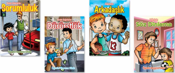 Keskin Color Boyama Kitabı Benim Değerlerim 20X28Cm 241700-99 - Image 1