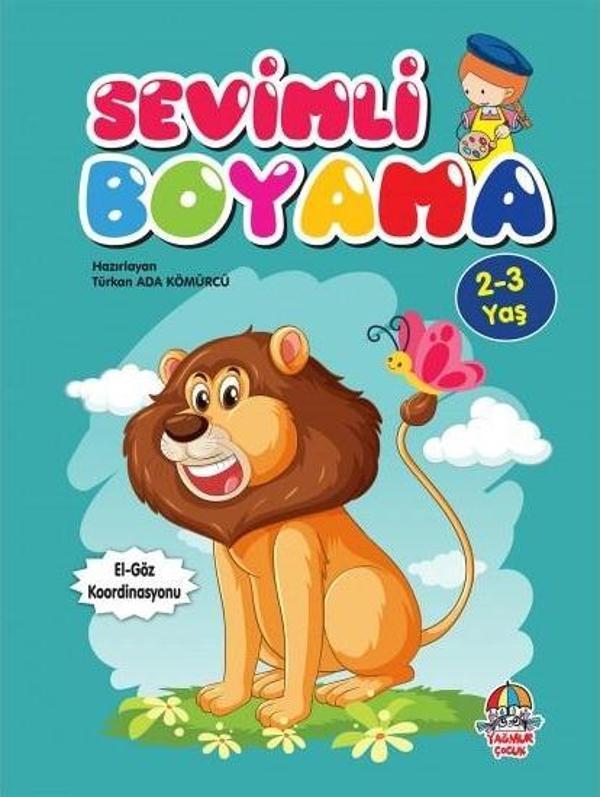Yağmur Çocuk Yyg Sevimli Boyama (2-3 Yaş) - Yağmur Çocuk - Image 1