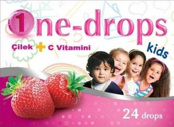 Esmira Ne-Drops Strawberry+ Vitamin C 24 Drops X(3) - Image 1