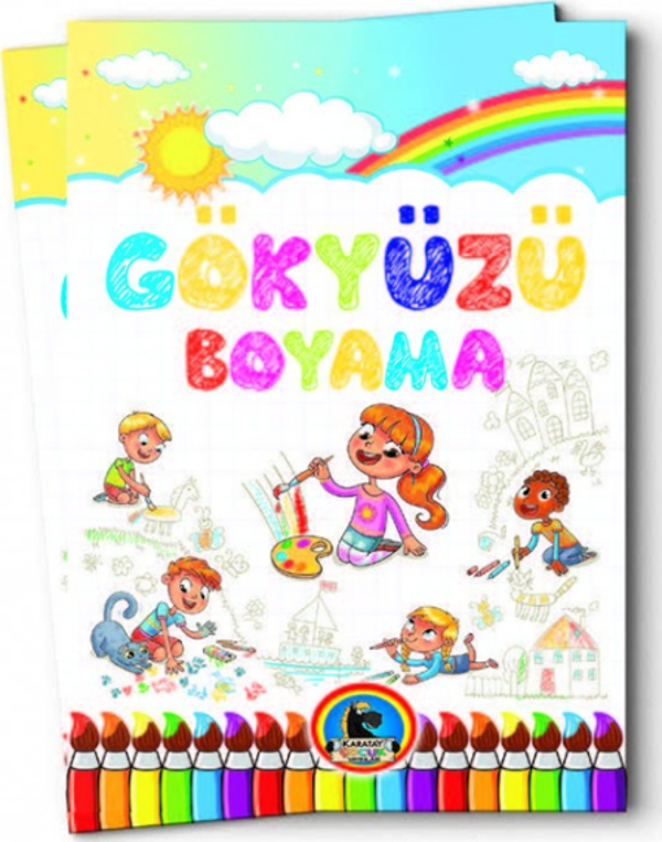 4E Karatay Boyama Gökyüzü 128 Sayfa B019 - Image 1