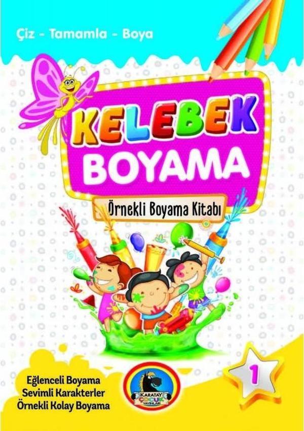 4E Karatay Boyama Kelebek Seri 2015 153-08-2633 - Image 1