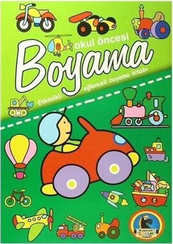 4E Karatay Boyama Okul Öncesi 153-08-2732 (5 Kitap) - Image 1
