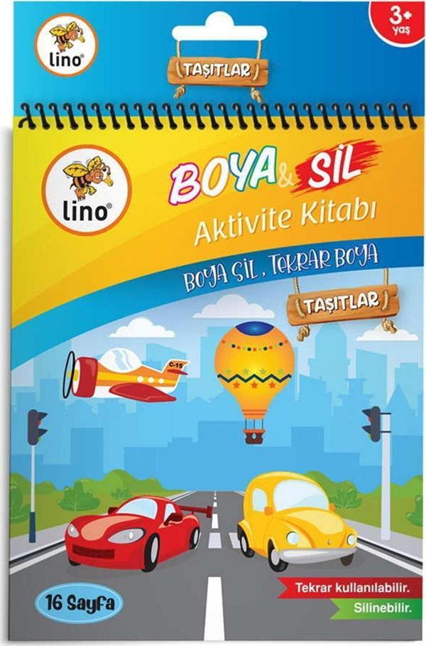 Lino Boyama Kitabı Boya - Sil Aktivite Araçlar Silinebilir Bs-1001 - Image 1