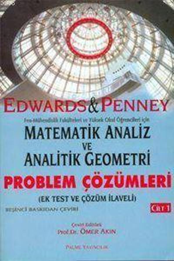 Palme Yayınevi Matematik Analiz Ve Analitik Geometri / Problem Çözümleri Kitabı (Cilt 1) - Palme Yayınları - Image 1