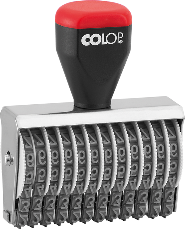 COLOP 05012 BANDLI NUMARATÖR - 5MM/12 HANELİ - Image 1