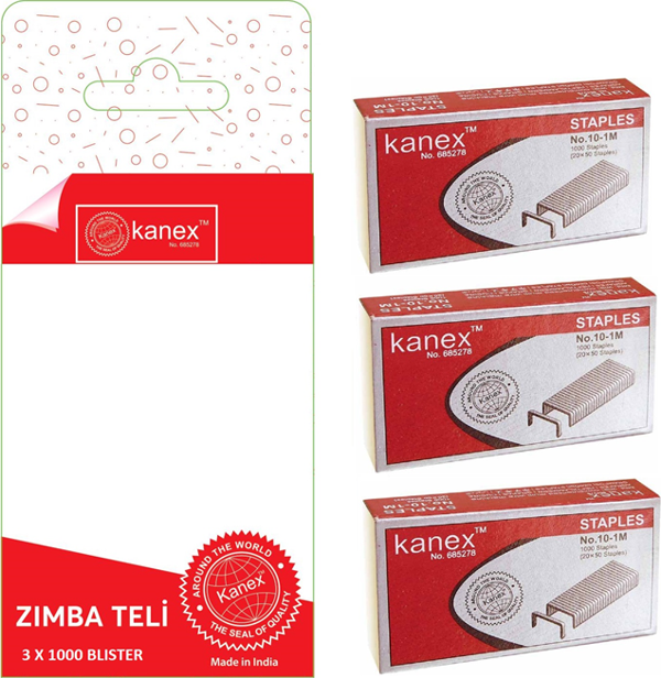 KANEX ZIMBA TELİ NO.10 BLİSTER - 3LÜ - Image 1