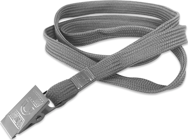 SARFF METAL KLİPSLİ GRİ ASKI İPİ BLİSTER - 10ADET - Image 1