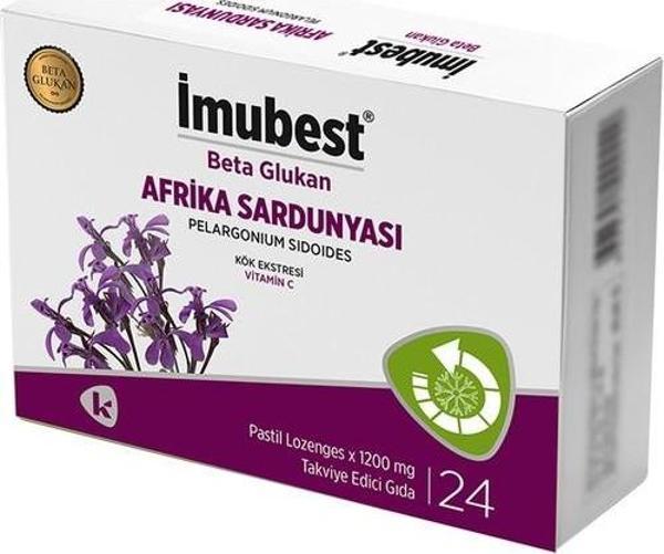 İMubest Beta Glukan 24 Pastil - Image 1