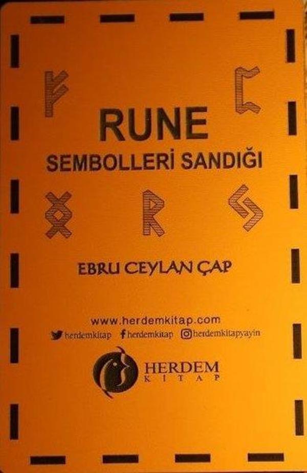 Rune Sembolleri Sandığı - Ahşap Kutulu - Herdem Kitap - Image 1