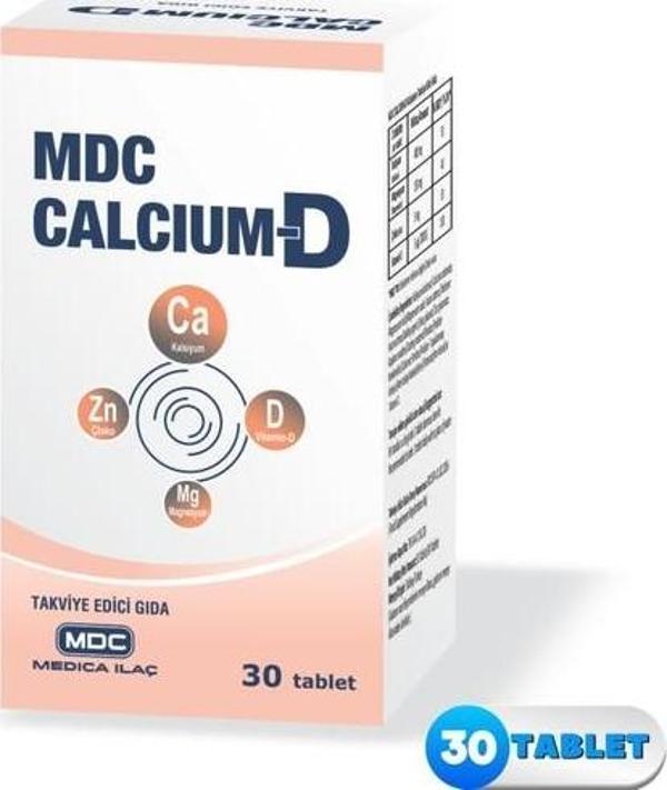 Mdc Calcium D 30 Tablet - Image 1
