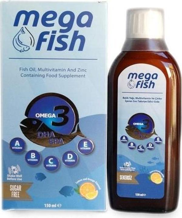 Endoles Megafish Multi Vitamin Şurubu 150 Ml - Image 1