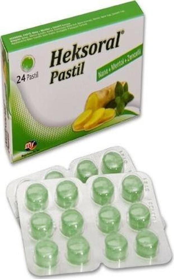 Mf Heksoral Pastil Nane + Mentol + Zencefil - Image 1