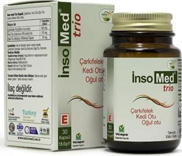 Naturmed Insomed 30 Kapsül - Image 1