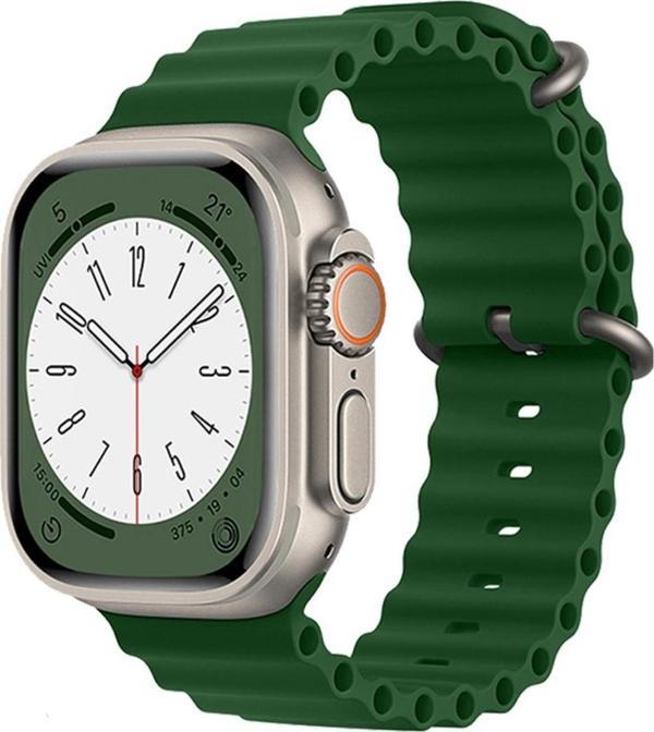 Schitec Watch Hk9 Ultra 2 Amoled Ekran Android İos Harmonyos Uyumlu Akıllı Saat Yeşil - Image 1