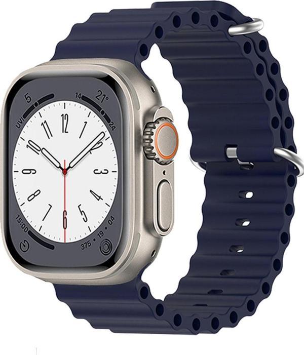 Schitec Watch Hk9 Ultra 2 Amoled Ekran Android İos Harmonyos Uyumlu Akıllı Saat Lacivert - Image 1