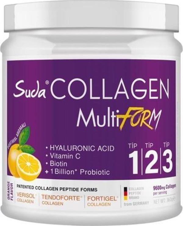 Suda Collagen Multiform Portakal Aromalı 360 Gr  - Image 1