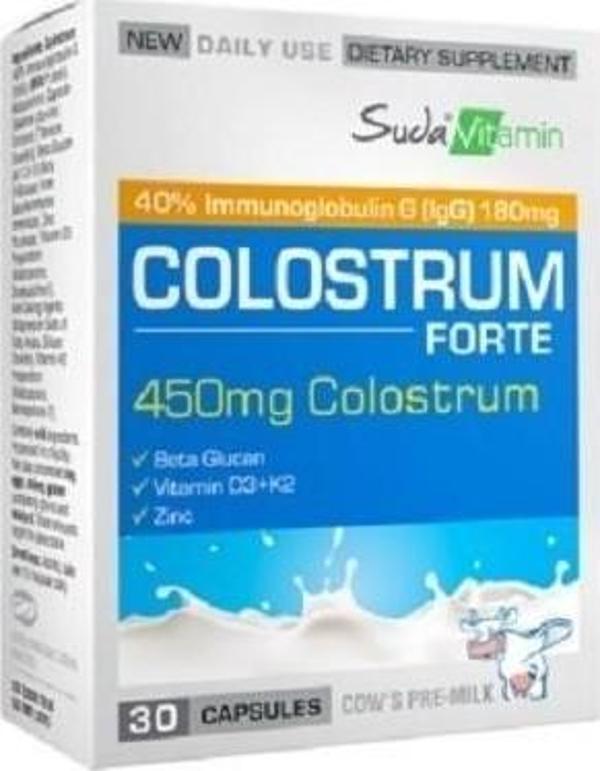 Suda Vitamin Colostrum Forte 30 Kapsül - Image 1