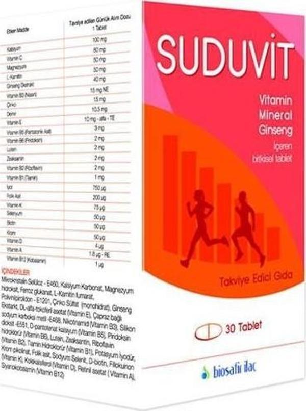 Suduvit Multivitamin 30 Tablet - Image 1