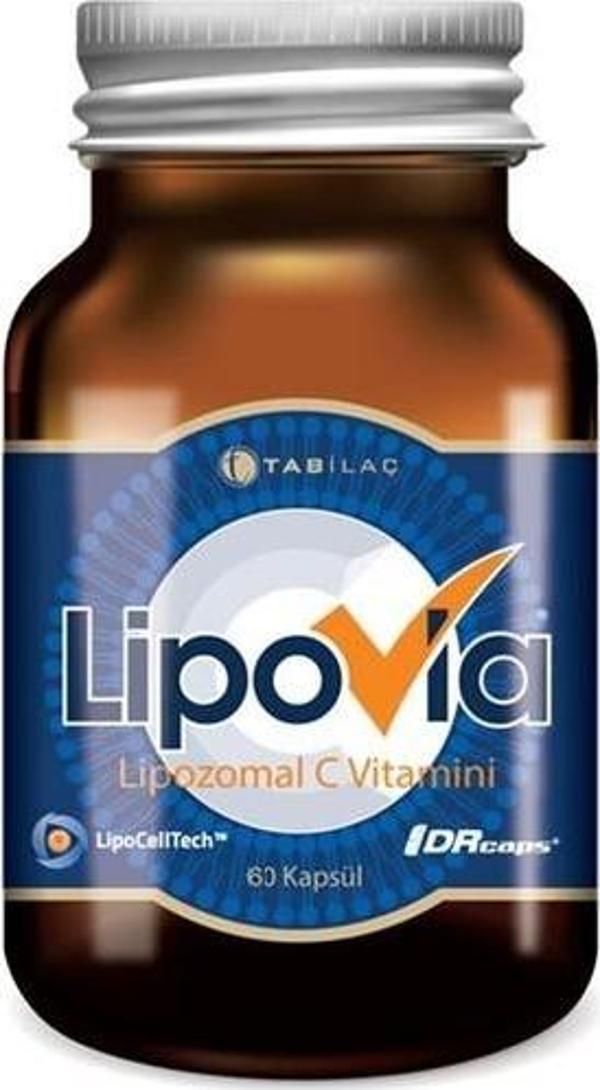 Lipovia Lipozomal C Vitamini 60 Kapsül - Image 1