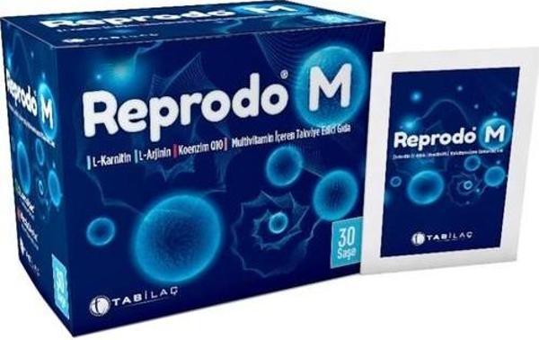 Tab İlaç Reprodo M Multivitamin İçeren Takviye Edici Gıda 30 Saşe - Image 1