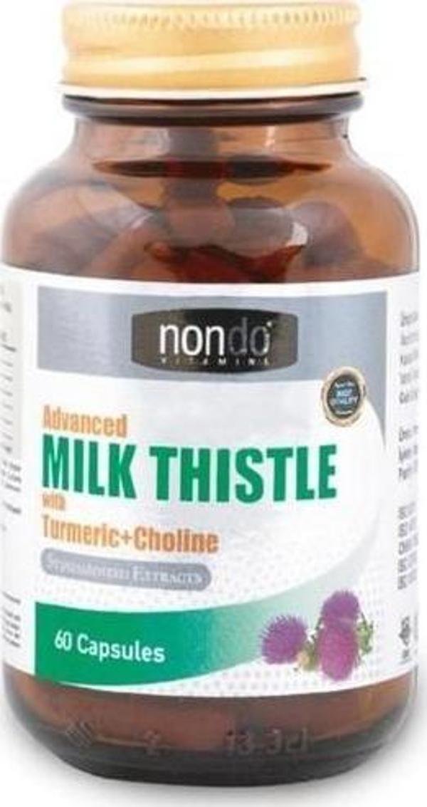 Nondo Advanced Milk Thistle 60 Kapsül - Image 1