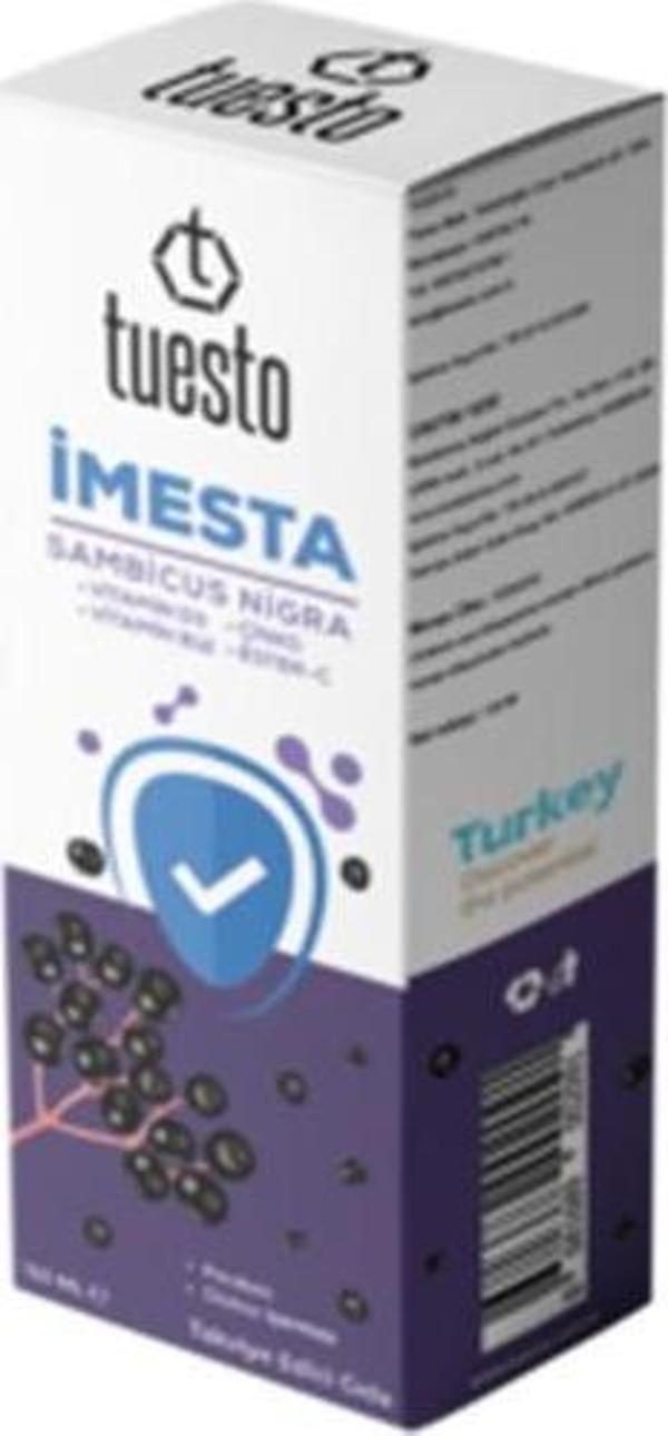 Testo Imesta Sambucus Nigra Kara Mürver Aromalı Vitamin Takviye Edici Gıda 150Ml - Image 1