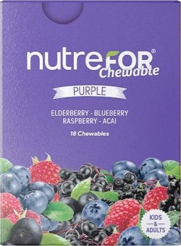 Nutrefor Chewable Purple 18 Çiğnenebilir Tablet - Image 1