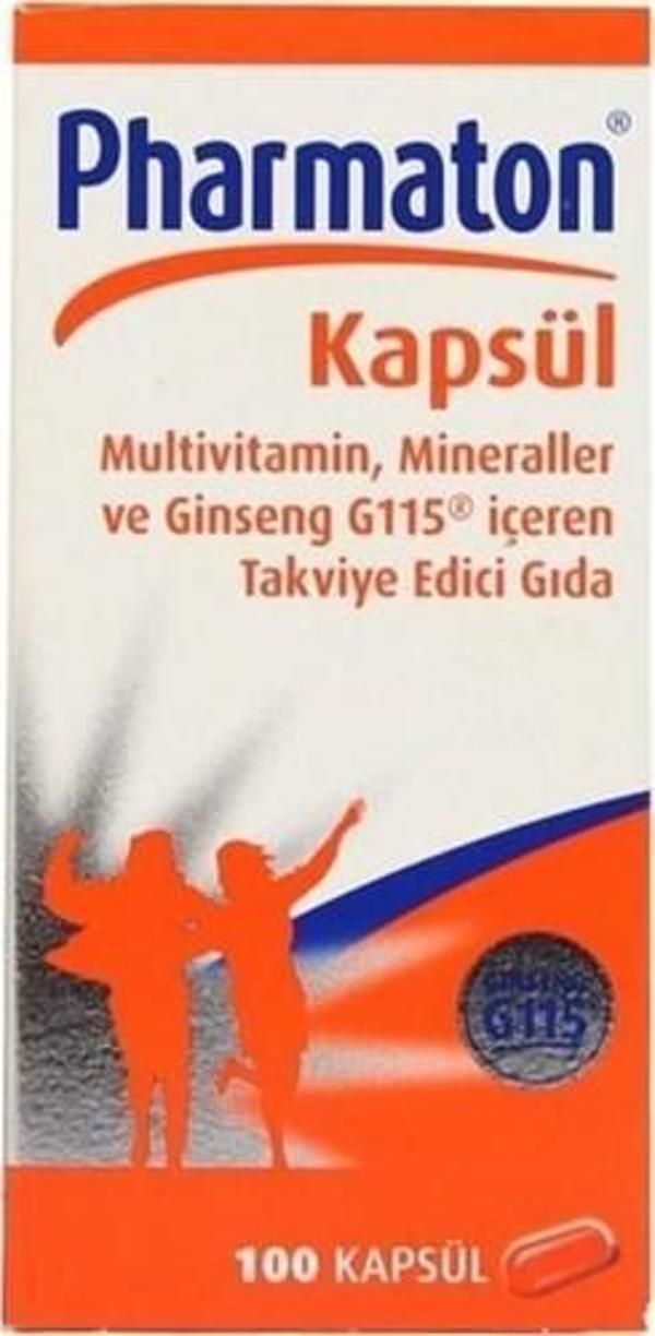 Pharmaton 100 Kapsül Multivitamin - Image 1
