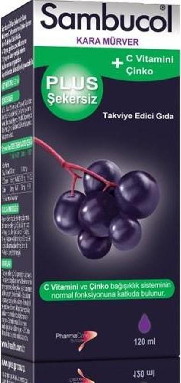 Sambucol Plus Şekersiz 120 ml. - Image 1
