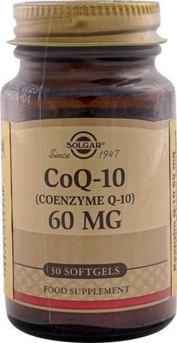 Solgar Coenzyme Q-10 60 Mg 30 Kapsül - Image 1