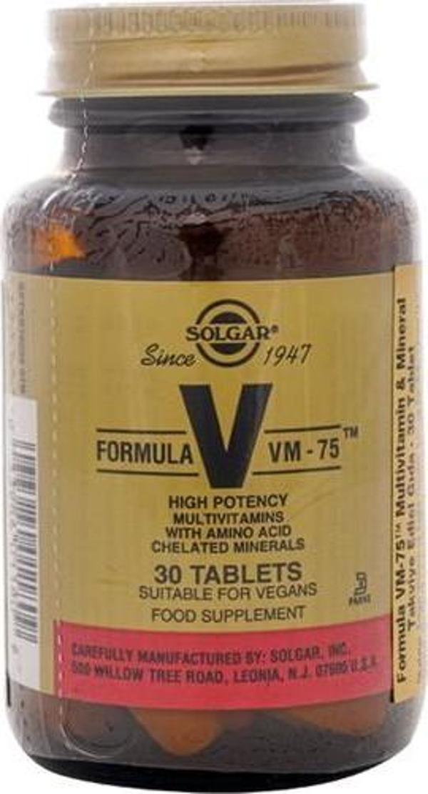 Solgar Formula Vm 75 30 Tablet - Image 1