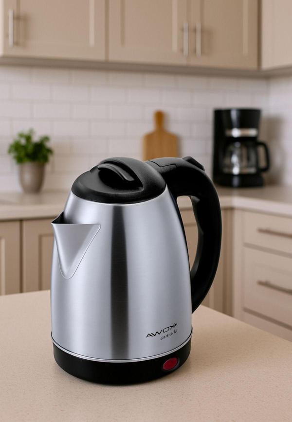 Awox Armada Su Isıtıcı Kettle 1.8 Lt. Inox - Image 1