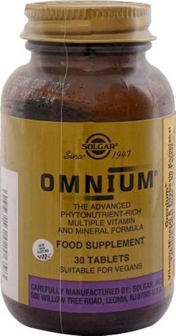 Solgar Omnium 30 Tablet - Image 1
