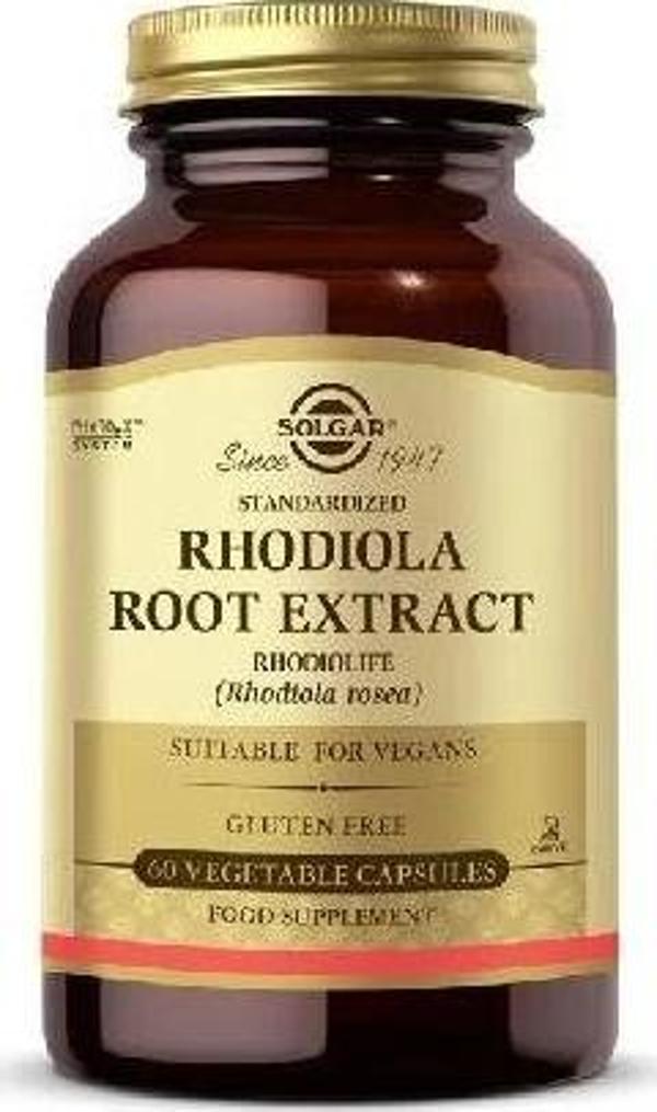 Solgar Rhodiola Root Extract 60 Kapsül - Image 1