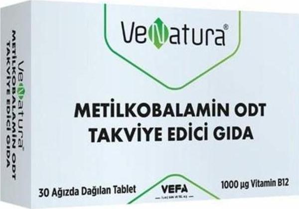 Venatura Metilkobalamin 1000 Mcg 30 Tablet - Image 1