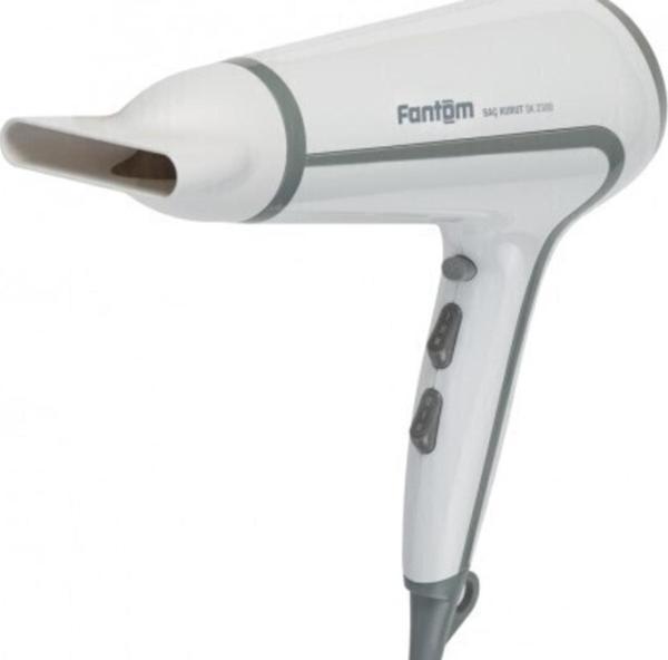 Fantom Sk 2300 Profesyonel Saç Kurutma Makinesi Beyaz - Image 1