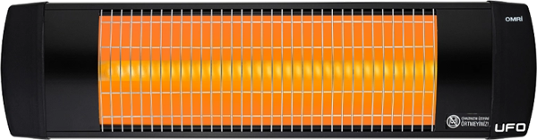 UFO Omri 1200 W Termostatlı Hem Yatay Hem Dikey Isıtıcı - Image 1