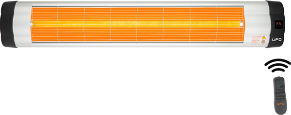 UFO Star 3000 Watt Duvar Tipi Isıtıcı, Uzaktan Kumandalı - Image 1