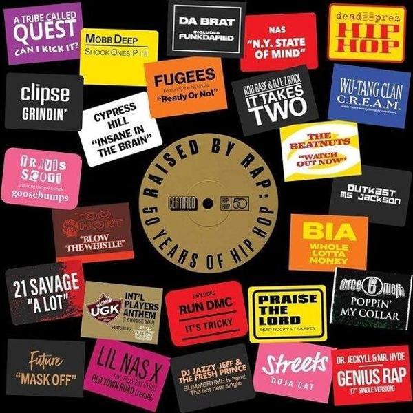 Various Artist Raised By Rap: 50 Years Of Hip Hop Plak - Image 1