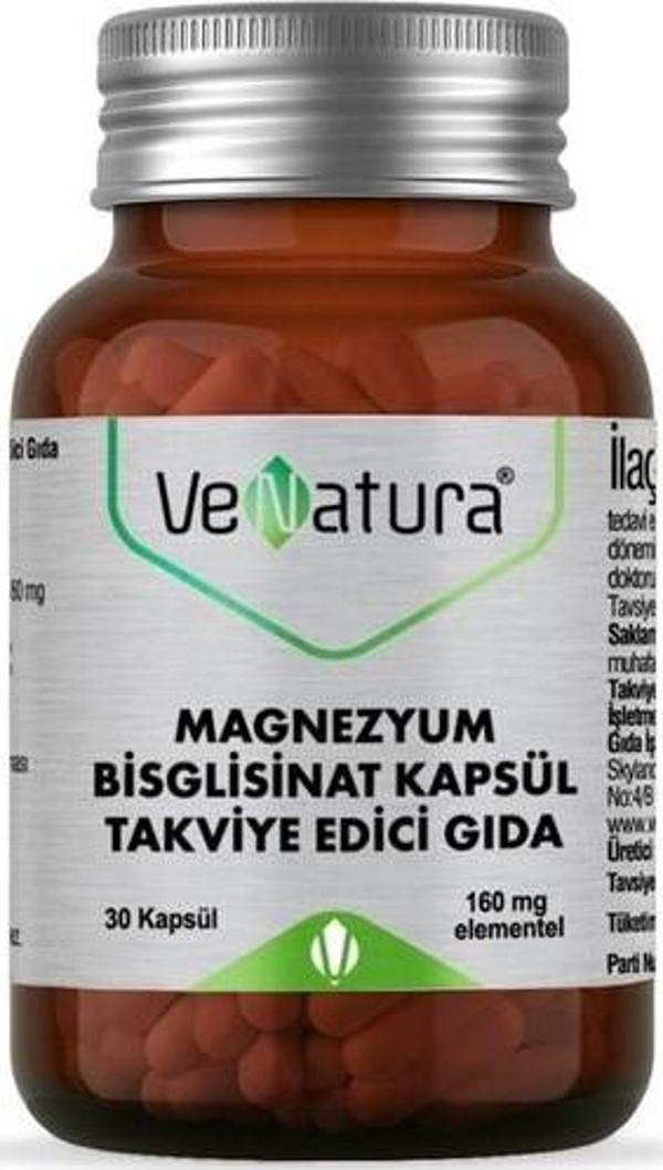 Venatura Magnezyum Bisgrlisinat 160 Mgr 30 Kapsül - Image 1