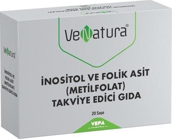 Venatura Inositol Ve Folik Asit (Metilfolat) 20 Saşe - Image 1