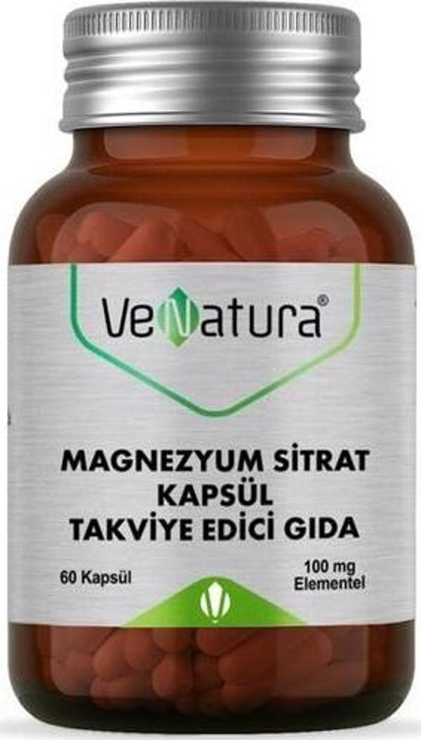 Venatura Magrnezyum Sitrat 60 Kapsül - Image 1