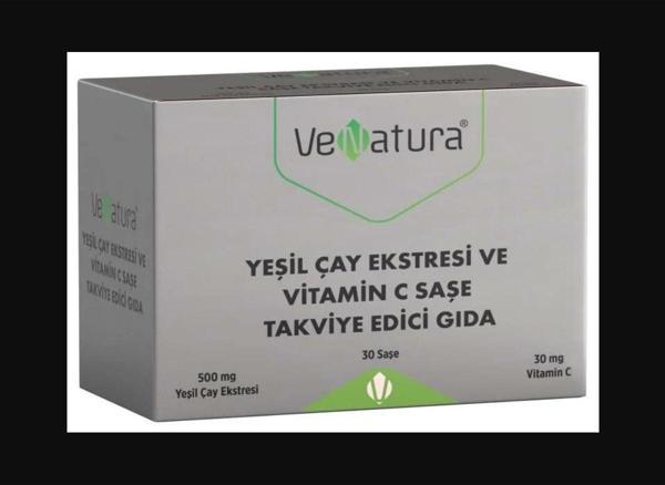 Yeşil Çay Ekstresi Ve Vitamin C 30 Saşe - Image 1