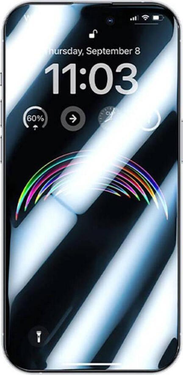 Benks iPhone 15 Pro Uyumlu Anti-Dust Toz Önleyici Özellikli Gaming Ekran Koruyucu - Image 1