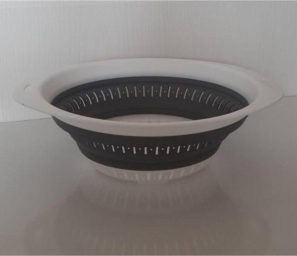 Bee Home Katlanır Süzgeç Oval Model Gri - Image 1